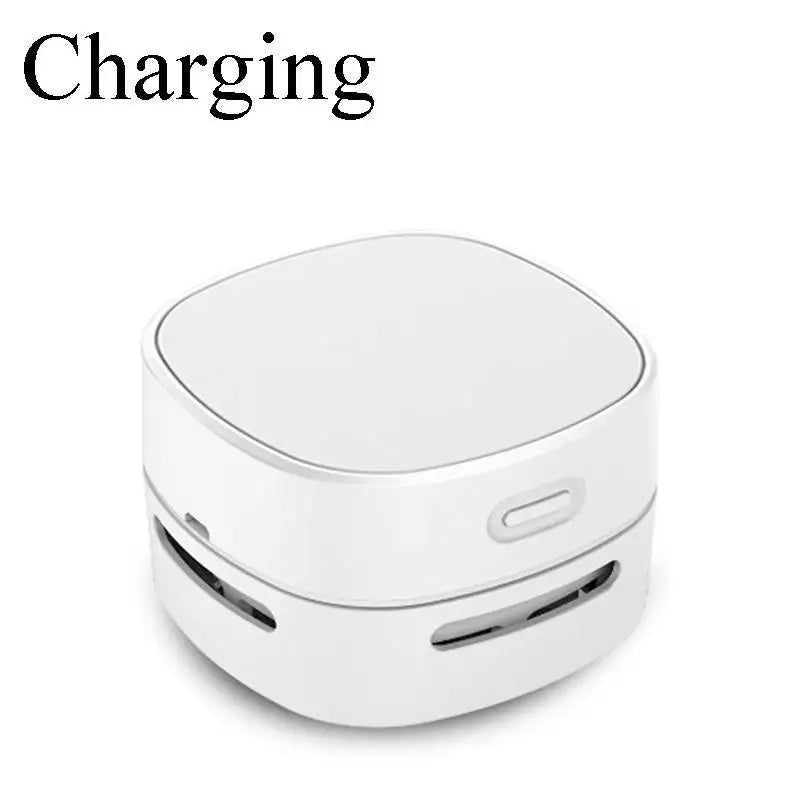 Trendsitem Handheld Mini Desktop Vacuum Desktop Cleaner Cleaning Energy Saving 360 Degree Rotation For Keyboard Home Office School